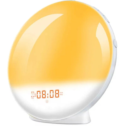 SleepMaxxer Sunrise Alarm Clock — Wake Up Light with Sunset Simulation